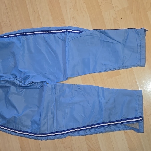 Vintage Russell Athletic Windbreaker Pants Made In Usa Caralina Blue Large - Picture 4 of 15